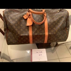 Louis Vuitton duffle keep all 55
